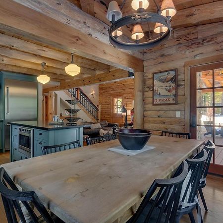 Hooga House On The West Shore - Stunning Log Cabin W Private Hot Tub - Pet Friendly! Villa Tahoma Exterior photo